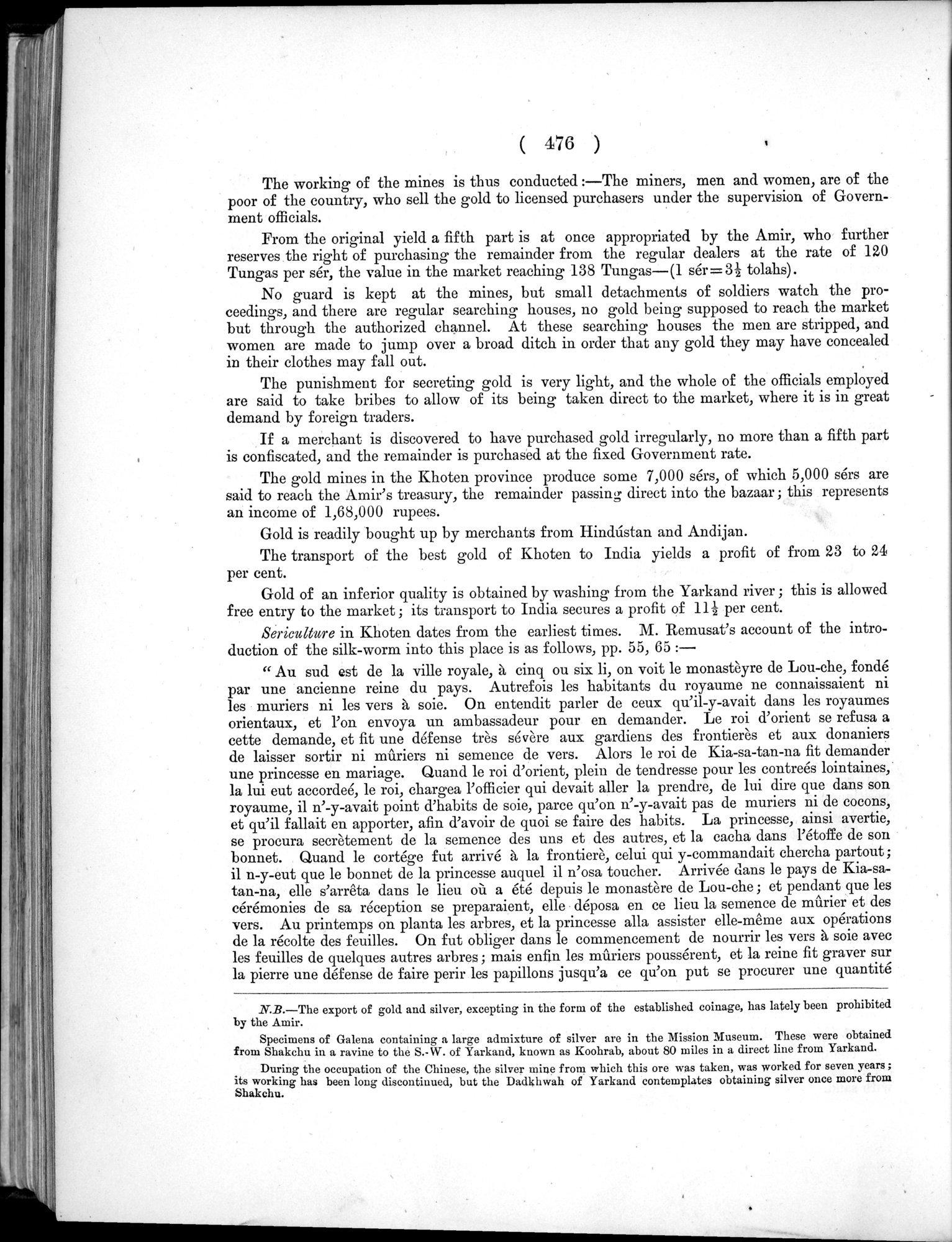 Report of a Mission to Yarkund in 1873 : vol.1 / Page 610 (Grayscale High Resolution Image)