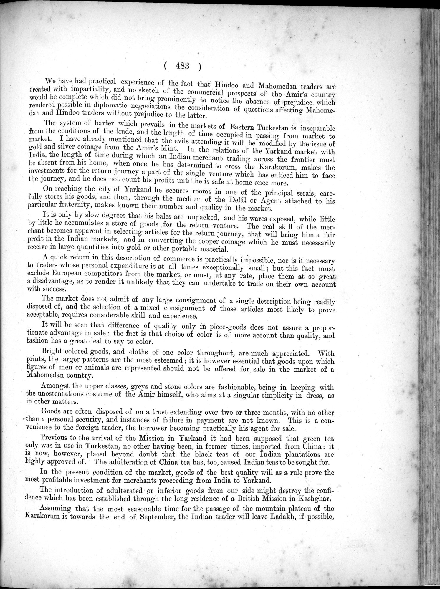 Report of a Mission to Yarkund in 1873 : vol.1 / Page 617 (Grayscale High Resolution Image)