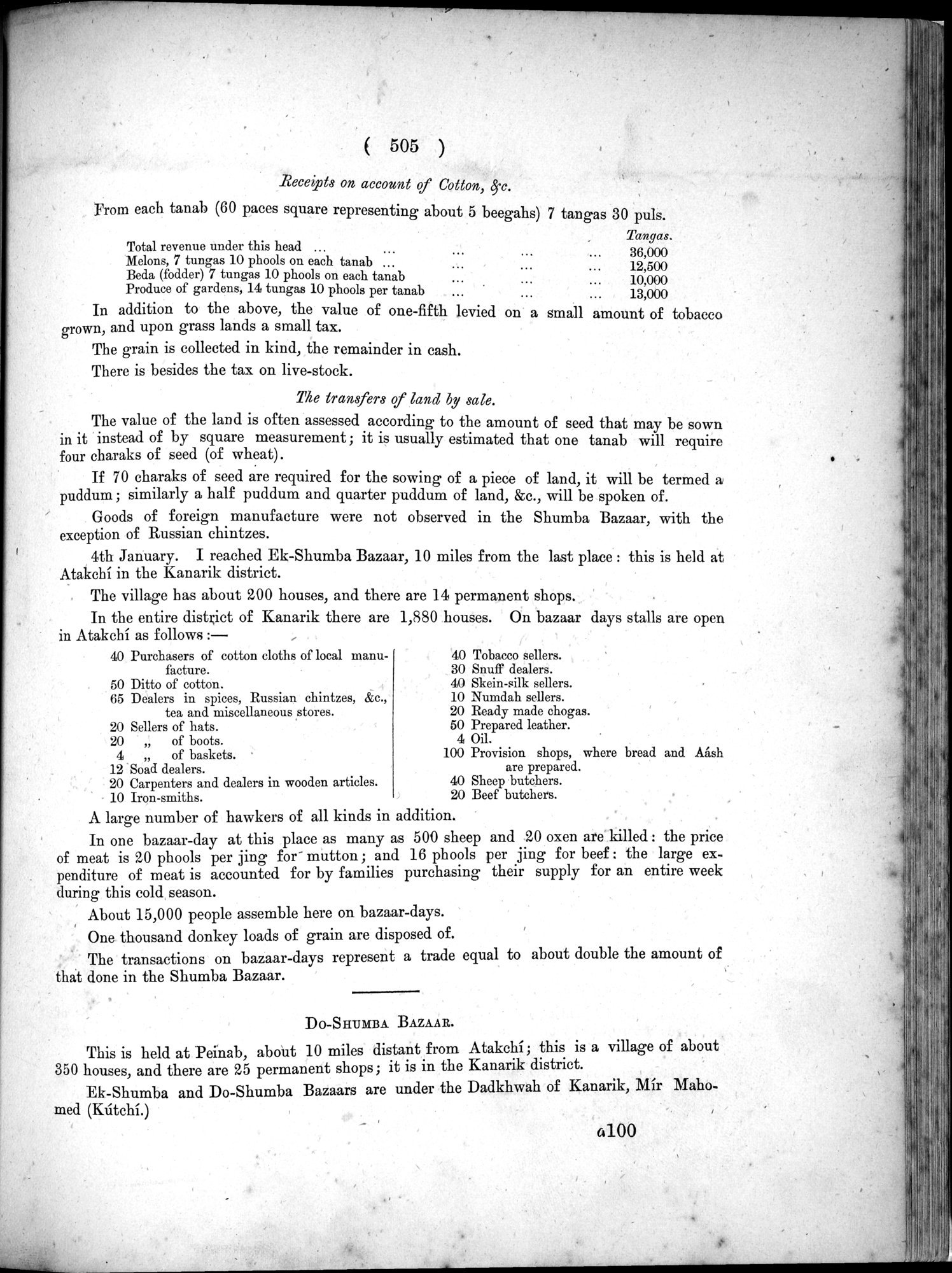 Report of a Mission to Yarkund in 1873 : vol.1 / Page 639 (Grayscale High Resolution Image)