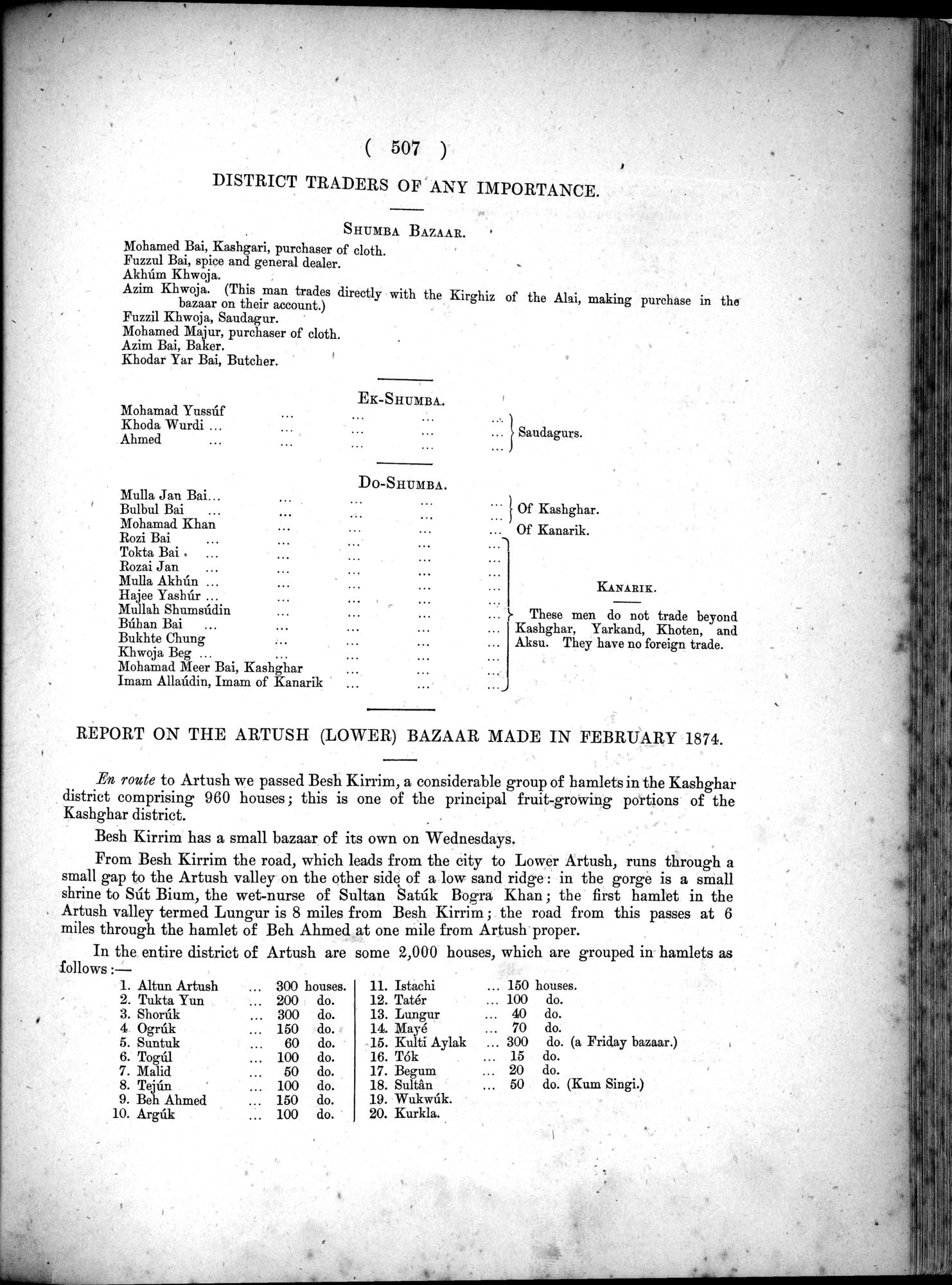 Report of a Mission to Yarkund in 1873 : vol.1 / Page 641 (Grayscale High Resolution Image)