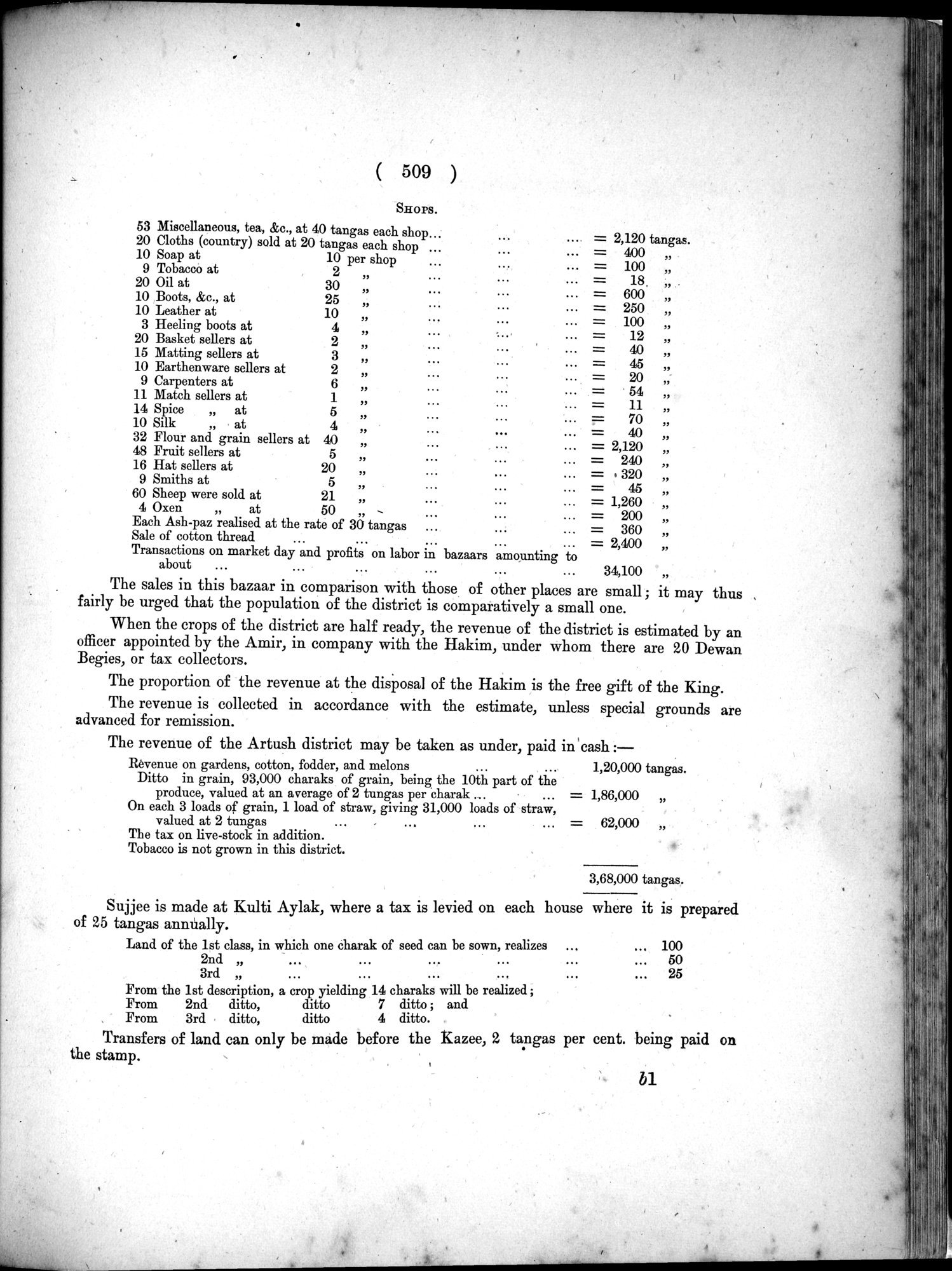 Report of a Mission to Yarkund in 1873 : vol.1 / Page 643 (Grayscale High Resolution Image)