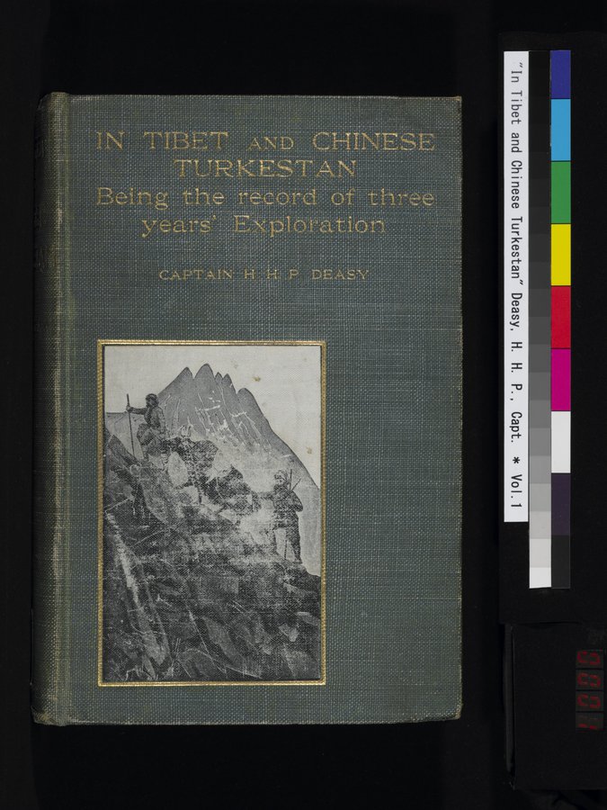 In Tibet and Chinese Turkestan : vol.1 / 1 ページ（カラー画像）