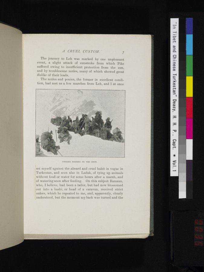 In Tibet and Chinese Turkestan : vol.1 / Page 35 (Color Image)