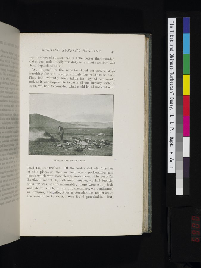In Tibet and Chinese Turkestan : vol.1 / Page 69 (Color Image)