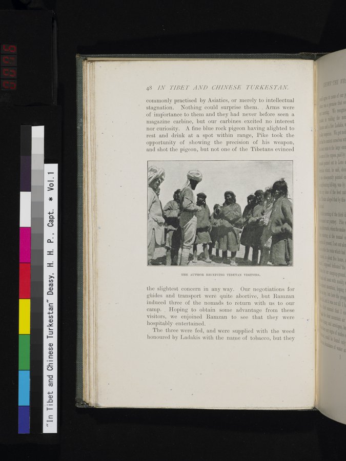 In Tibet and Chinese Turkestan : vol.1 / Page 76 (Color Image)