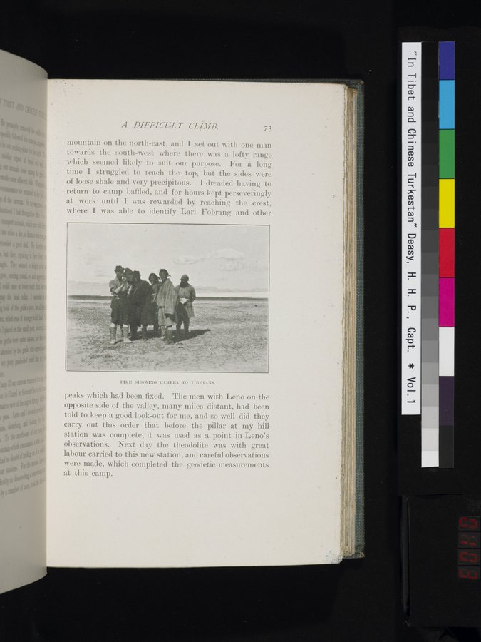 In Tibet and Chinese Turkestan : vol.1 / Page 103 (Color Image)