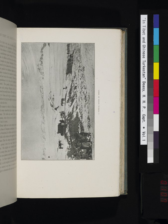 In Tibet and Chinese Turkestan : vol.1 / 107 ページ（カラー画像）