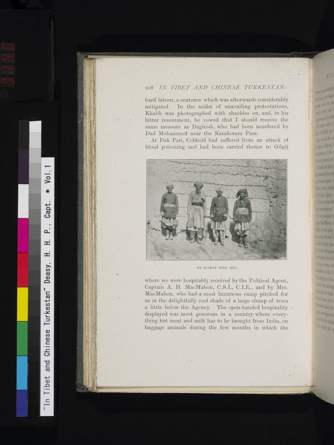 In Tibet and Chinese Turkestan : vol.1 / Page 140 (Color Image)