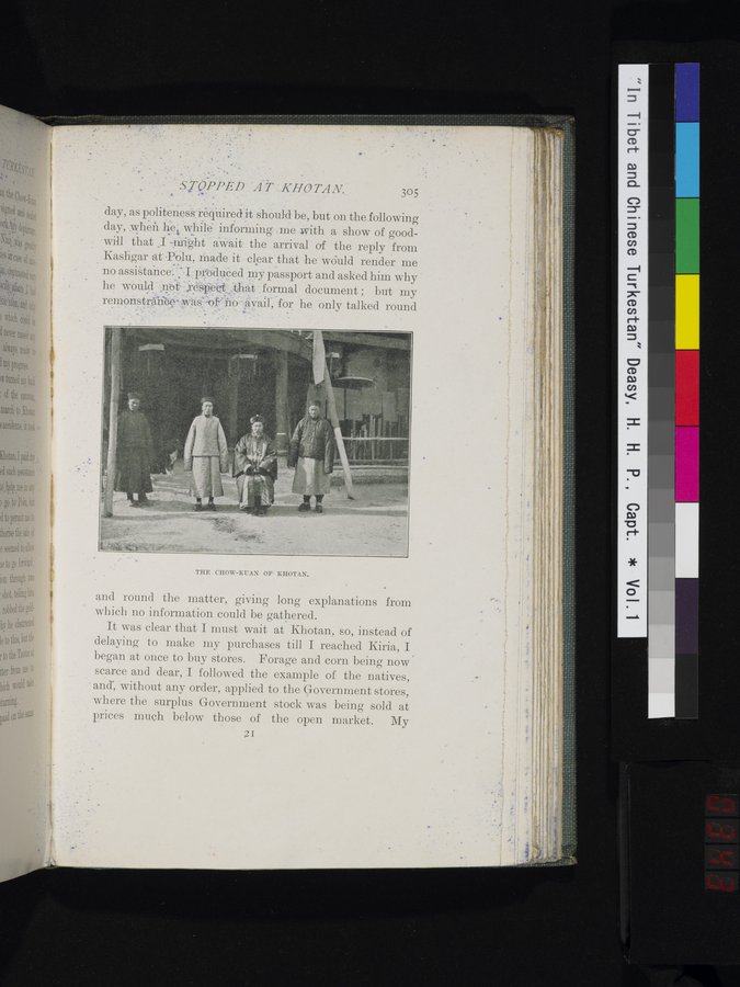 In Tibet and Chinese Turkestan : vol.1 / Page 343 (Color Image)