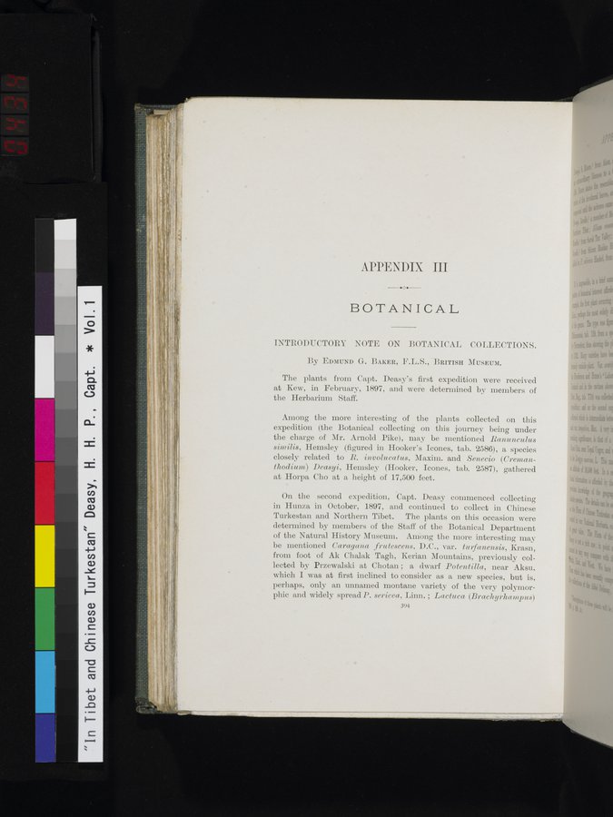In Tibet and Chinese Turkestan : vol.1 / Page 434 (Color Image)