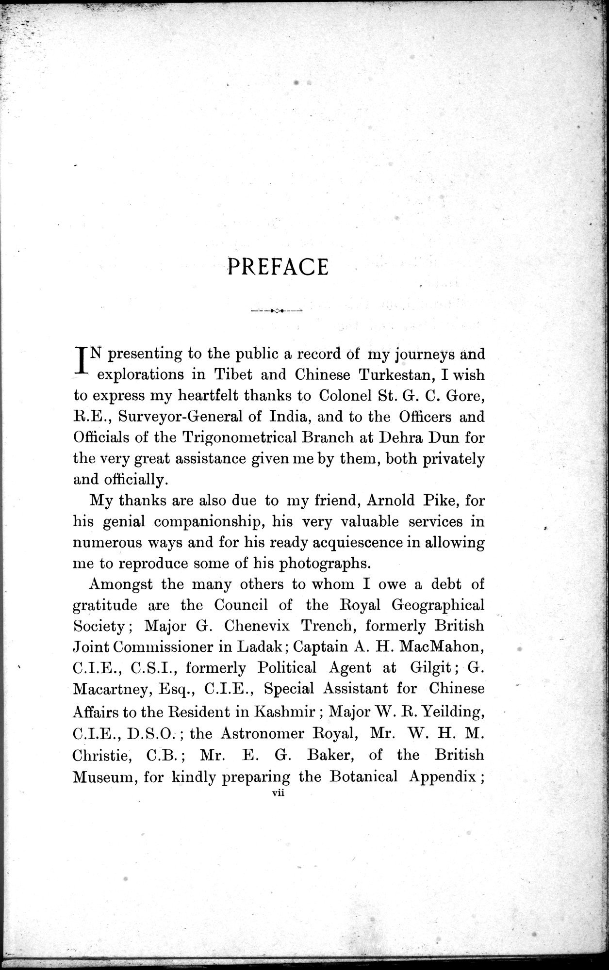 In Tibet and Chinese Turkestan : vol.1 / 15 ページ（白黒高解像度画像）