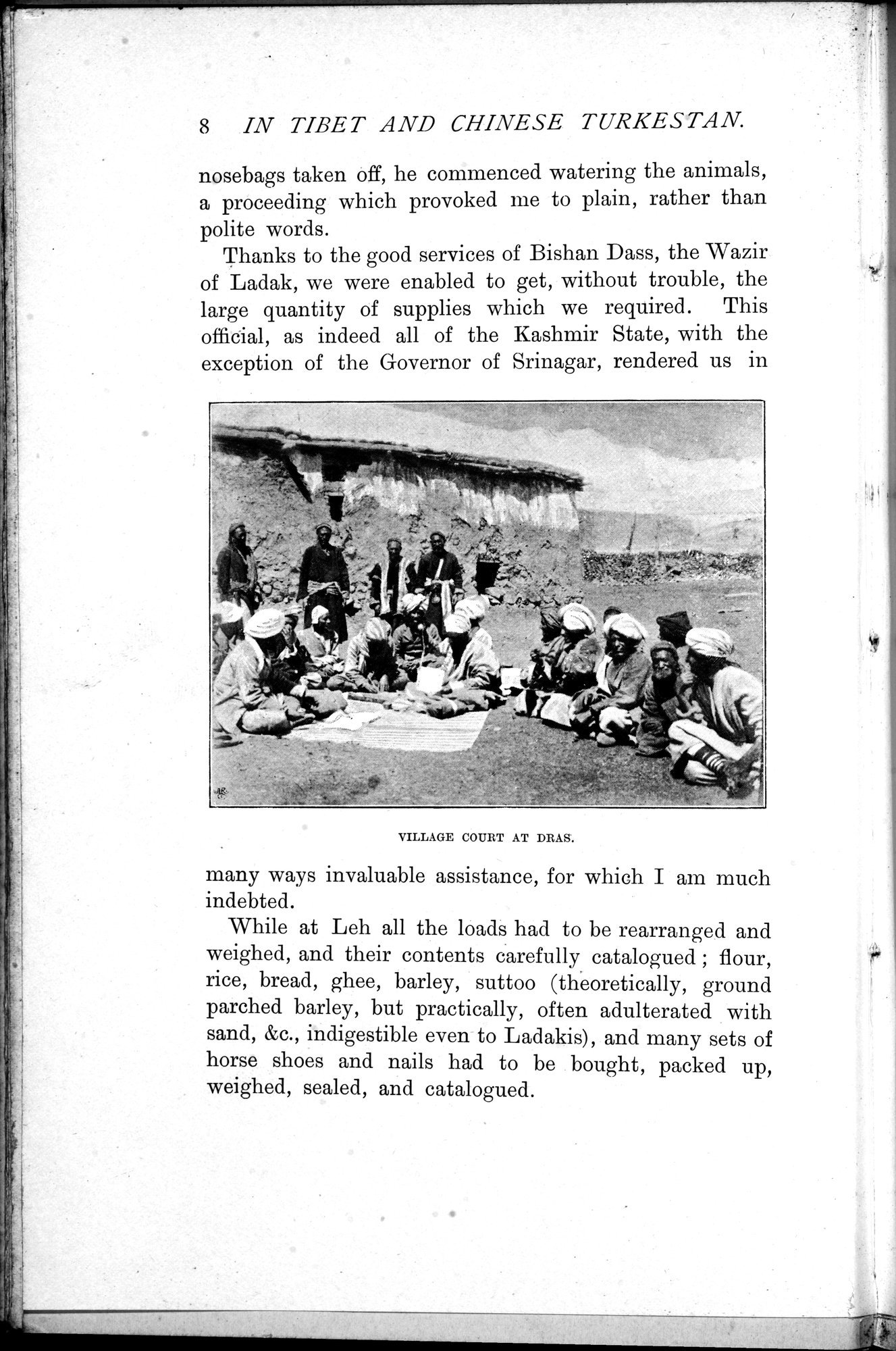 In Tibet and Chinese Turkestan : vol.1 / 36 ページ（白黒高解像度画像）