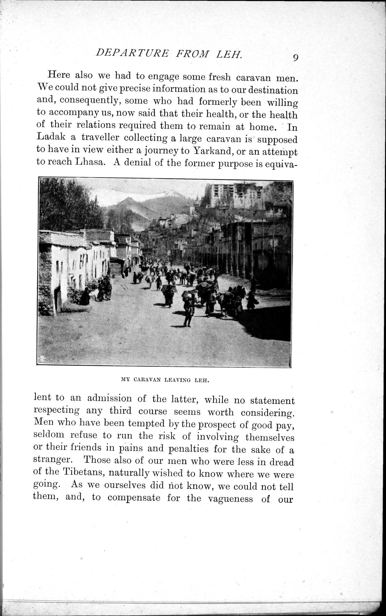 In Tibet and Chinese Turkestan : vol.1 / Page 37 (Grayscale High Resolution Image)