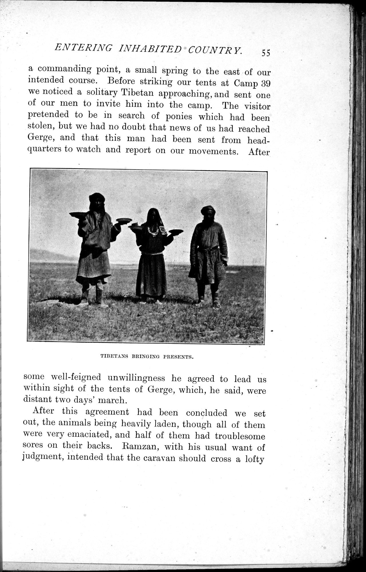 In Tibet and Chinese Turkestan : vol.1 / 83 ページ（白黒高解像度画像）