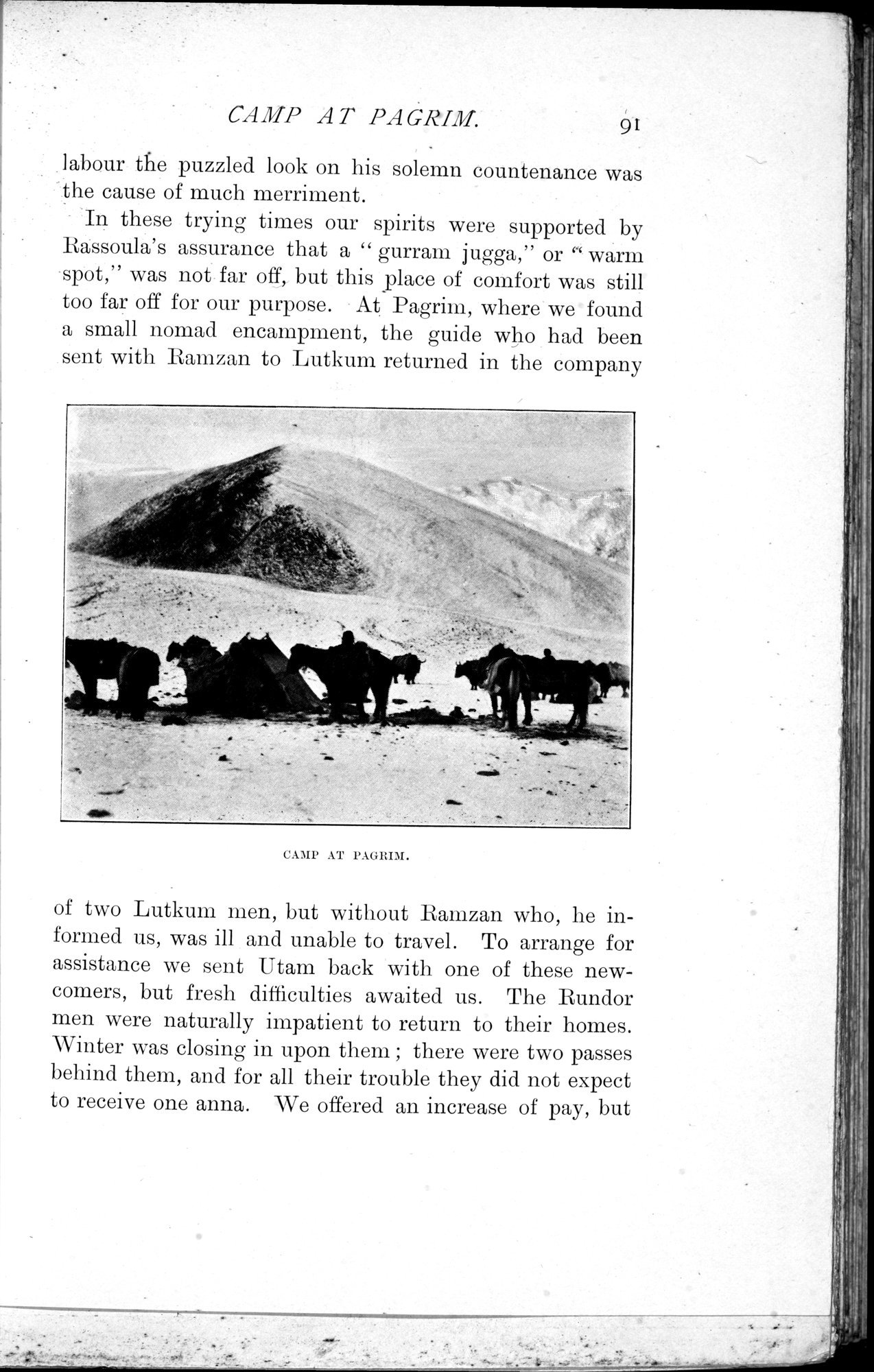In Tibet and Chinese Turkestan : vol.1 / 121 ページ（白黒高解像度画像）