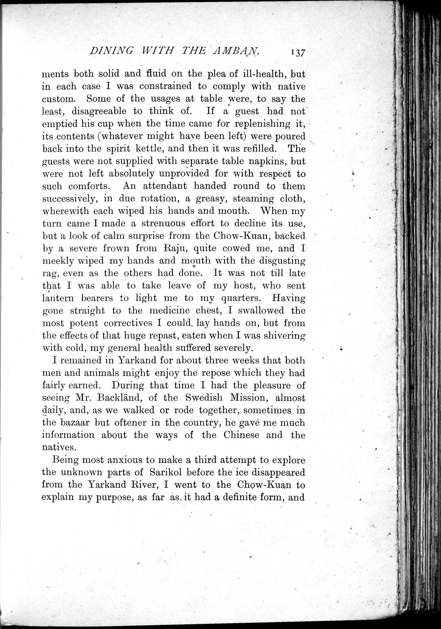 In Tibet and Chinese Turkestan : vol.1 / 169 ページ（白黒高解像度画像）