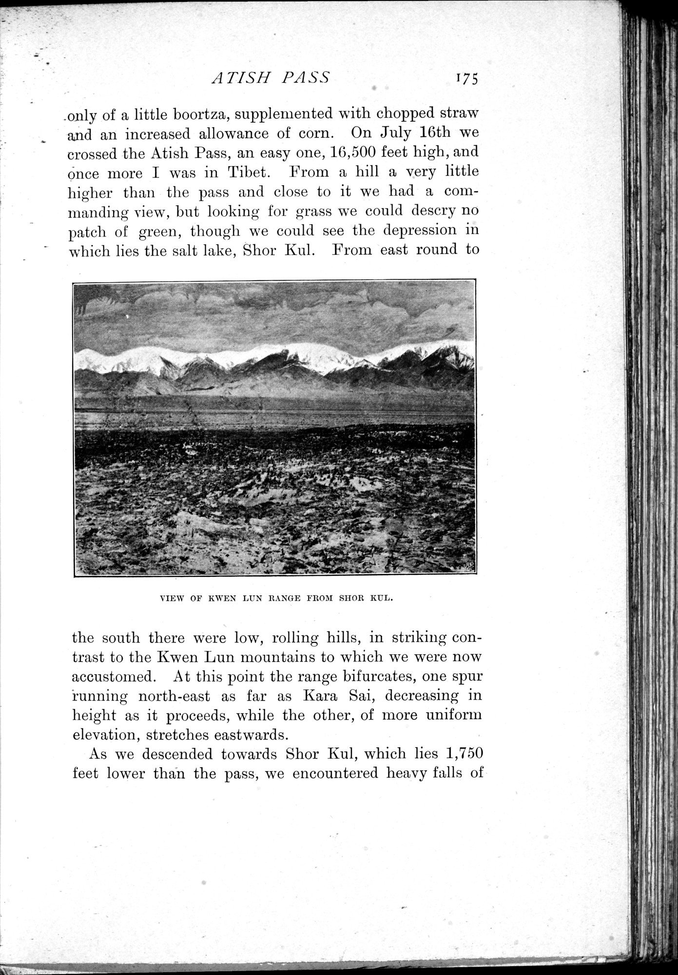 In Tibet and Chinese Turkestan : vol.1 / 209 ページ（白黒高解像度画像）