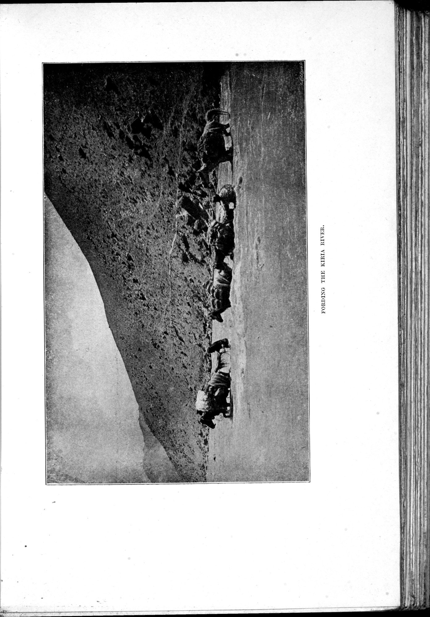 In Tibet and Chinese Turkestan : vol.1 / 221 ページ（白黒高解像度画像）