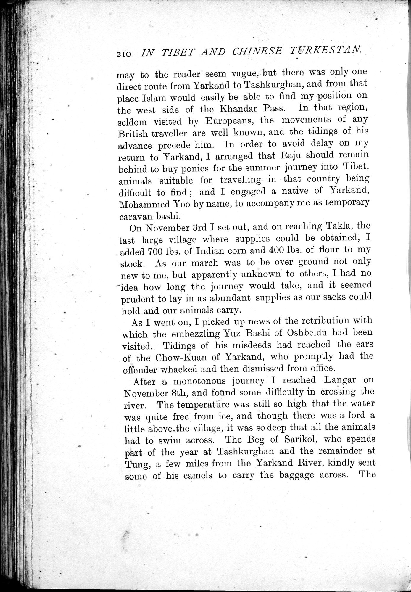In Tibet and Chinese Turkestan : vol.1 / Page 246 (Grayscale High Resolution Image)