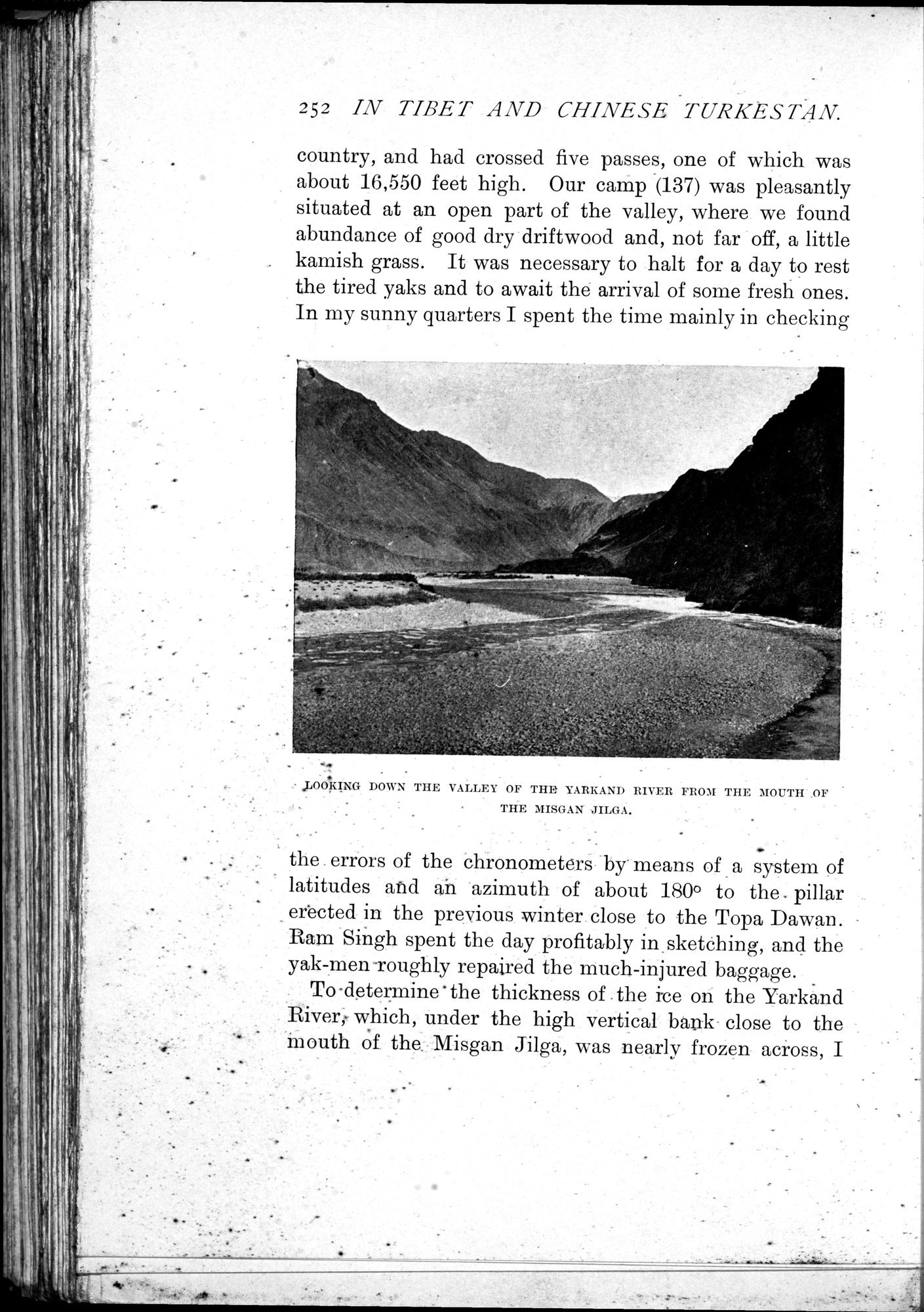 In Tibet and Chinese Turkestan : vol.1 / 288 ページ（白黒高解像度画像）