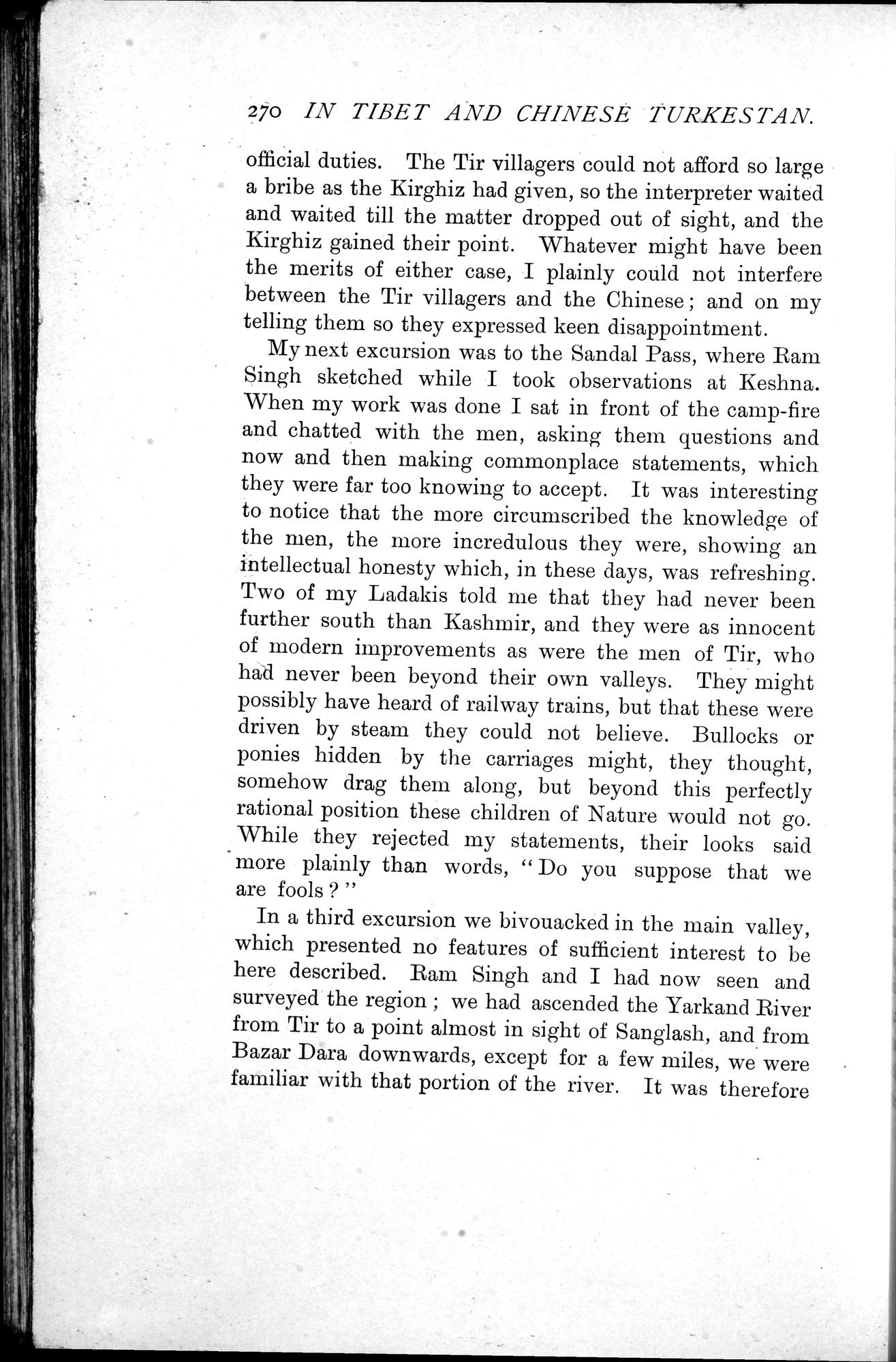 In Tibet and Chinese Turkestan : vol.1 / Page 306 (Grayscale High Resolution Image)