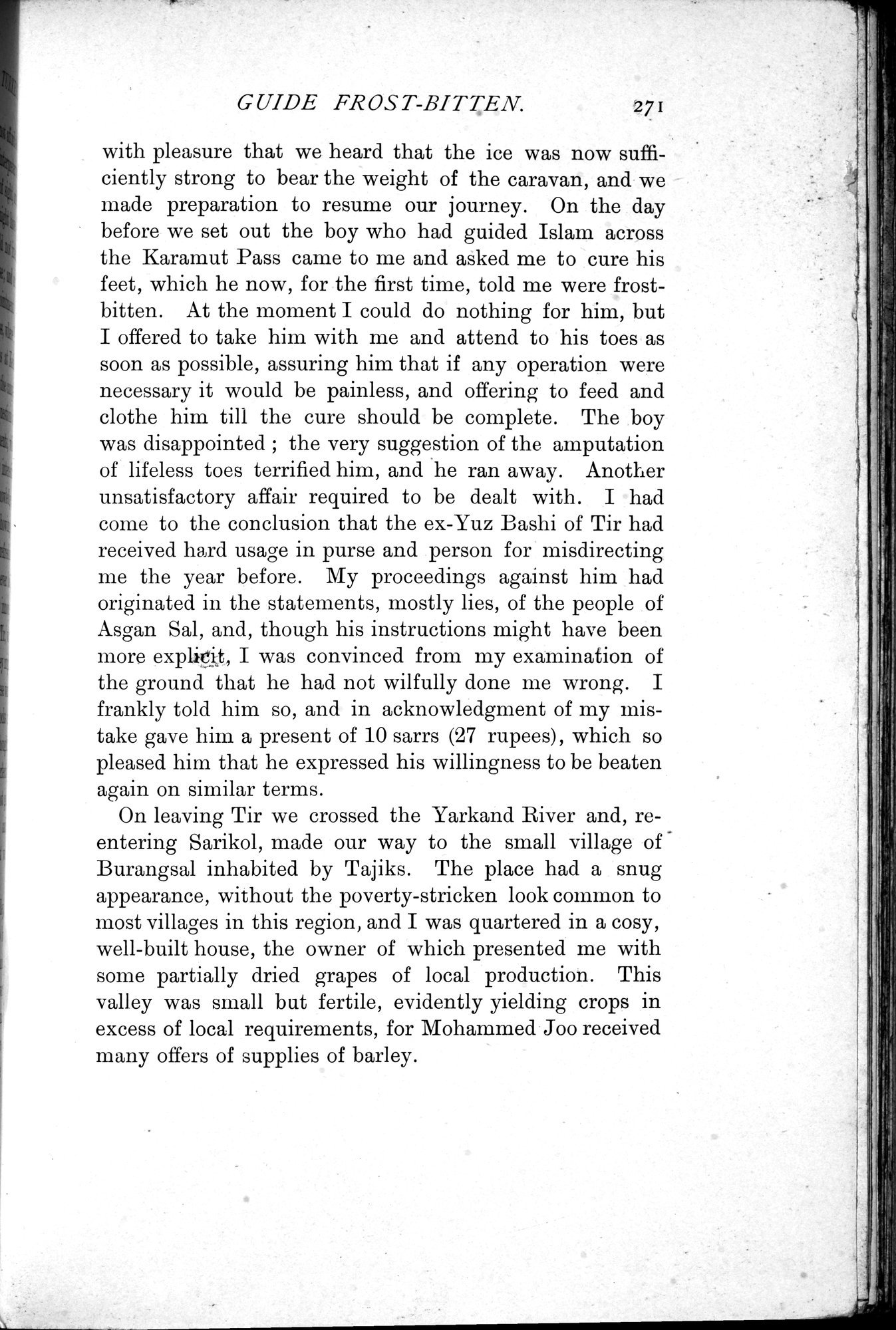 In Tibet and Chinese Turkestan : vol.1 / 307 ページ（白黒高解像度画像）
