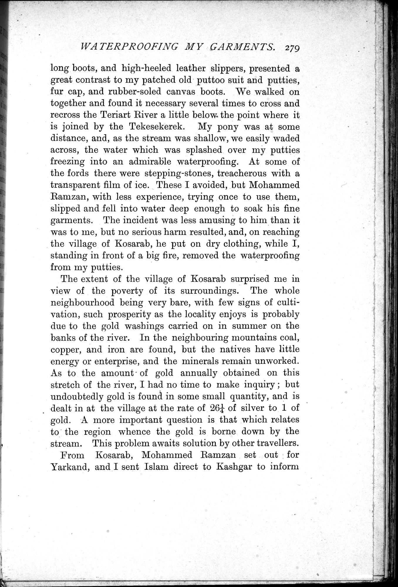 In Tibet and Chinese Turkestan : vol.1 / 315 ページ（白黒高解像度画像）