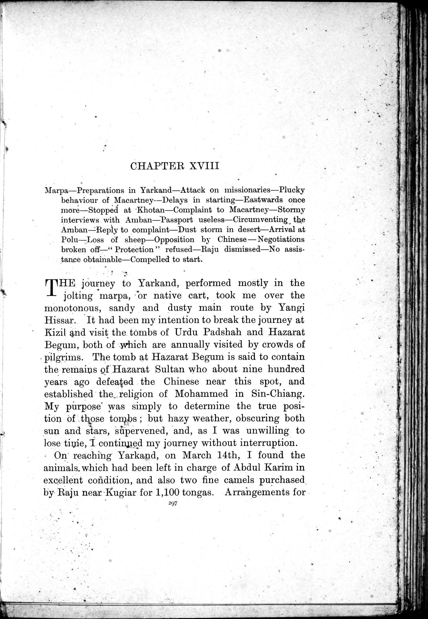 In Tibet and Chinese Turkestan : vol.1 / Page 335 (Grayscale High Resolution Image)