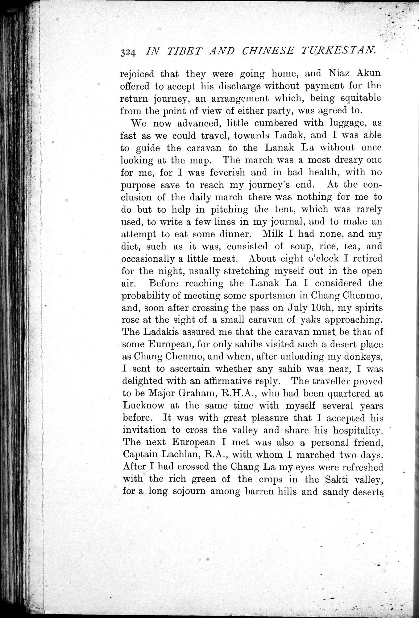 In Tibet and Chinese Turkestan : vol.1 / 364 ページ（白黒高解像度画像）