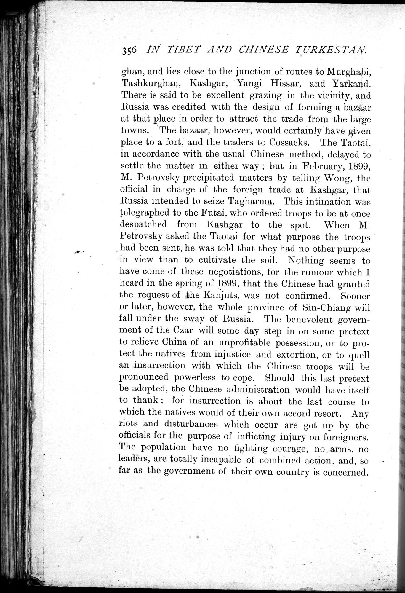 In Tibet and Chinese Turkestan : vol.1 / Page 396 (Grayscale High Resolution Image)