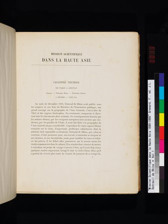 Mission Scientifique dans la Haute Asie 1890-1895 : vol.1 : Page 29