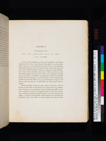 Mission Scientifique dans la Haute Asie 1890-1895 : vol.1 : Page 71