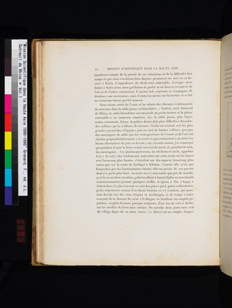 Mission Scientifique dans la Haute Asie 1890-1895 : vol.1 : Page 116