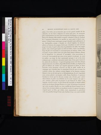 Mission Scientifique dans la Haute Asie 1890-1895 : vol.1 : Page 120