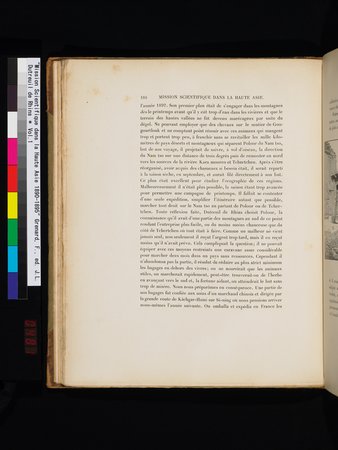Mission Scientifique dans la Haute Asie 1890-1895 : vol.1 : Page 136
