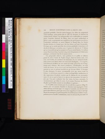 Mission Scientifique dans la Haute Asie 1890-1895 : vol.1 : Page 140