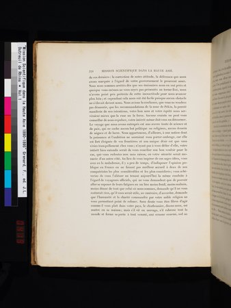 Mission Scientifique dans la Haute Asie 1890-1895 : vol.1 : Page 260