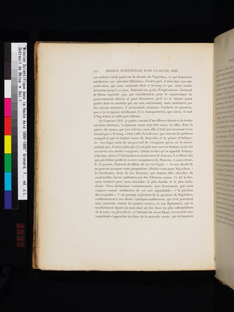 Mission Scientifique dans la Haute Asie 1890-1895 : vol.1 : Page 276