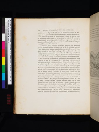 Mission Scientifique dans la Haute Asie 1890-1895 : vol.1 : Page 300