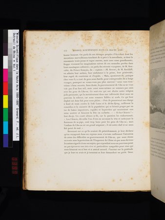 Mission Scientifique dans la Haute Asie 1890-1895 : vol.1 : Page 304