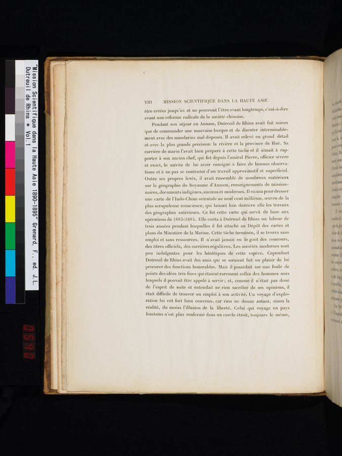 Mission Scientifique dans la Haute Asie 1890-1895 : vol.1 / 16 ページ（カラー画像）