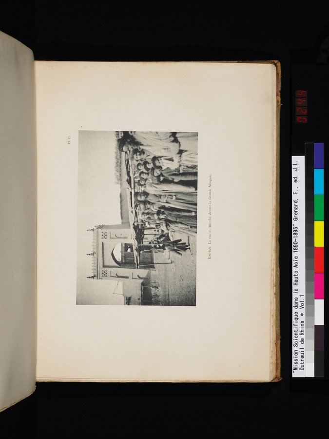 Mission Scientifique dans la Haute Asie 1890-1895 : vol.1 / Page 491 (Color Image)