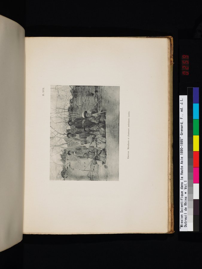 Mission Scientifique dans la Haute Asie 1890-1895 : vol.1 / 521 ページ（カラー画像）