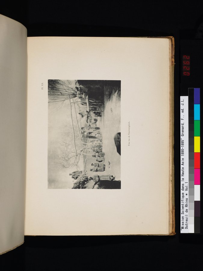 Mission Scientifique dans la Haute Asie 1890-1895 : vol.1 / Page 527 (Color Image)