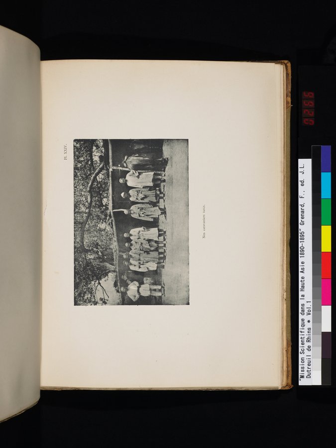 Mission Scientifique dans la Haute Asie 1890-1895 : vol.1 / 535 ページ（カラー画像）