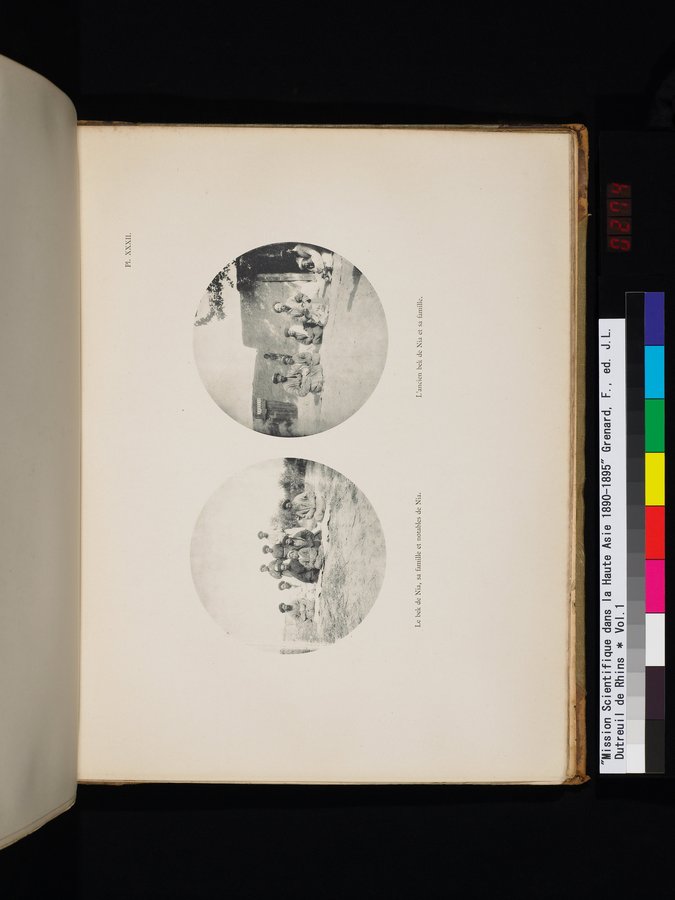 Mission Scientifique dans la Haute Asie 1890-1895 : vol.1 / Page 551 (Color Image)