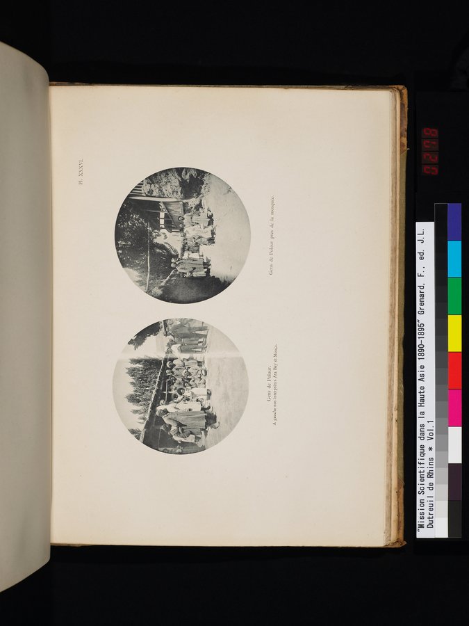Mission Scientifique dans la Haute Asie 1890-1895 : vol.1 / 559 ページ（カラー画像）