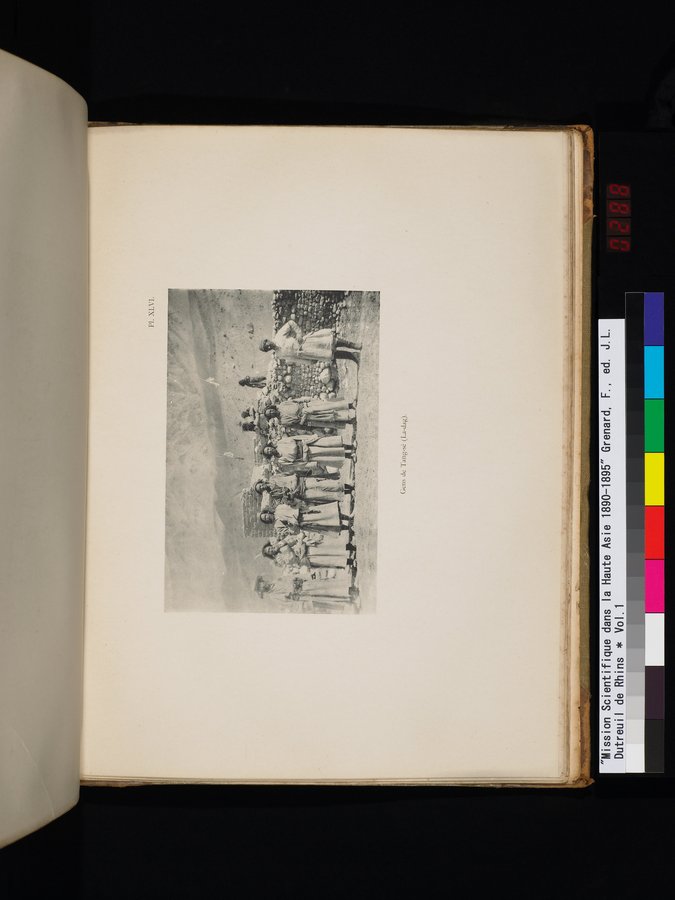 Mission Scientifique dans la Haute Asie 1890-1895 : vol.1 / 579 ページ（カラー画像）