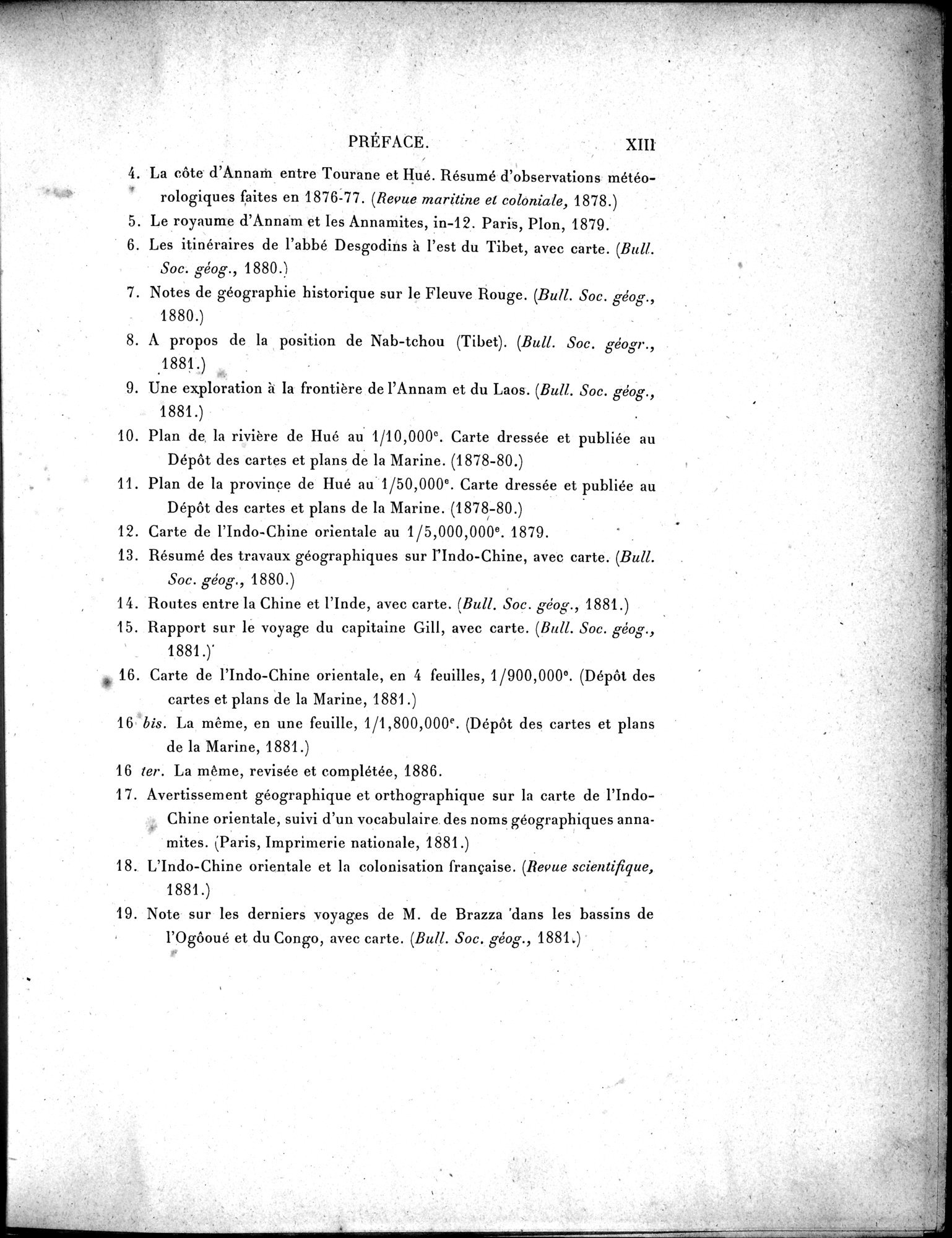 Mission Scientifique dans la Haute Asie 1890-1895 : vol.1 / Page 21 (Grayscale High Resolution Image)