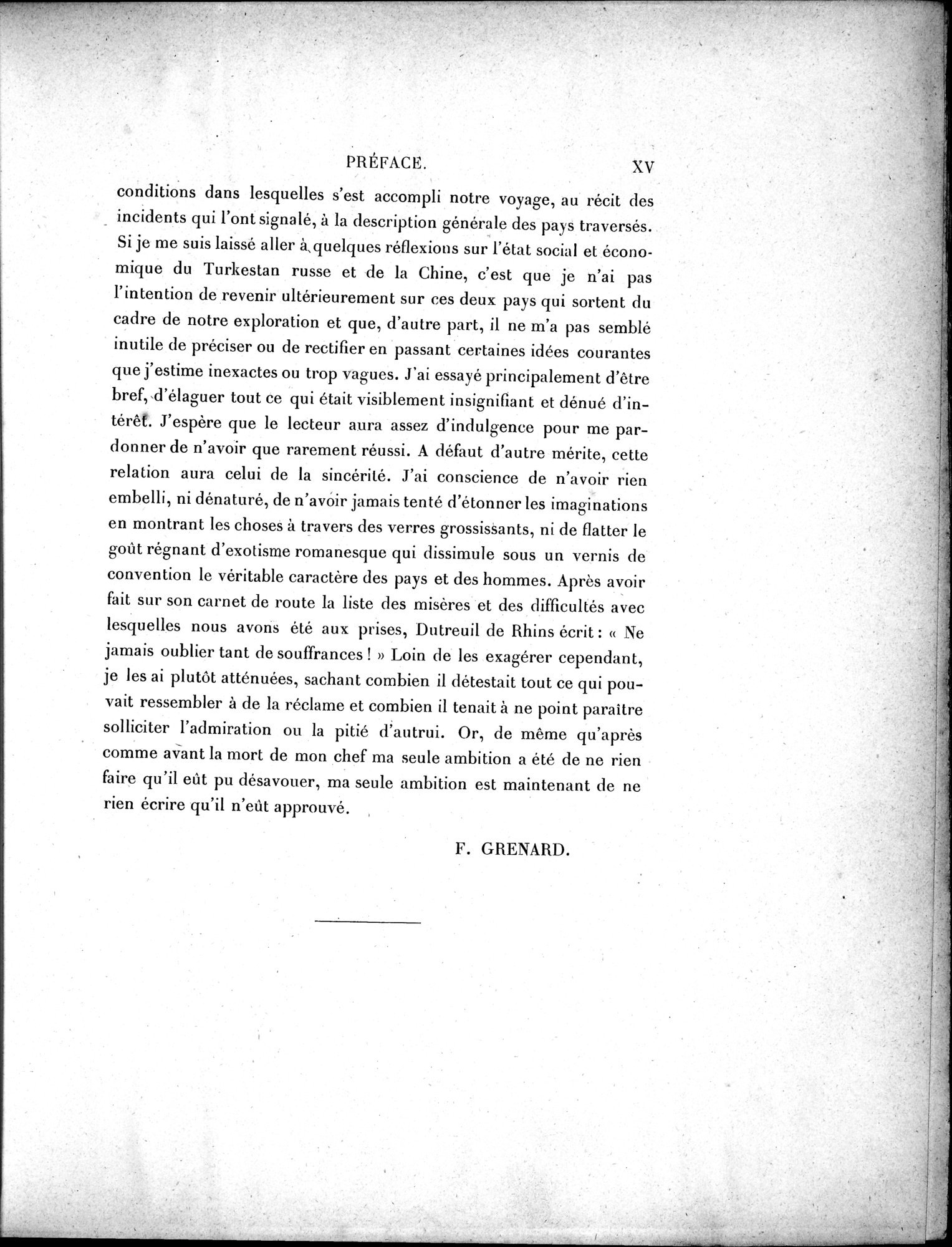 Mission Scientifique dans la Haute Asie 1890-1895 : vol.1 / Page 23 (Grayscale High Resolution Image)